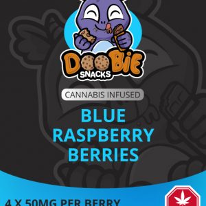 Doobie Snacks - Blue Raspberry 200mg THC