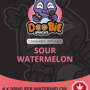 Doobie Snacks - Sour Watermelon 200mg THC