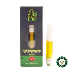 Buy CG Extracts – FSE Cartridge – French Cookies 1 ML (Sativa) at WCCanabis Online Shop