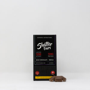 Buy Euphoria Extractions - Shatter Bar - Milk Chocolate (Indica) at Wccannabis Online Shop