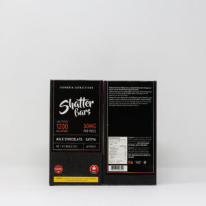 Buy Euphoria Extractions - Shatter Bar - Milk Chocolate (Sativa) at Wccannabis Online Shop