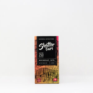 Buy Euphoria Extractions - Shatter Bar - Milk Chocolate (Sativa) at Wccannabis Online Shop