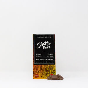 Buy Euphoria Extractions - Shatter Bar - Milk Chocolate (Sativa) at Wccannabis Online Shop