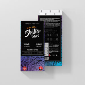 Buy Euphoria Extractions - Shatter Bar - Pumpkin Spice (Indica) at Wccannabis Online Shop