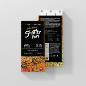 Buy Euphoria Extractions - Shatter Bar - Pumpkin Spice (Indica) at Wccannabis Online Shop