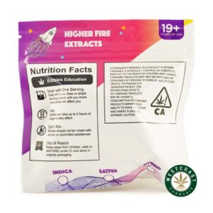Buy Higher Fire Extracts - Vanilla Ice Cream Sandwich 500MG THC at Wccannabis Online Shop