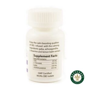 Buy SleeBD - Calm Capsules - 600mg CBD at Wccannabis Online Shop