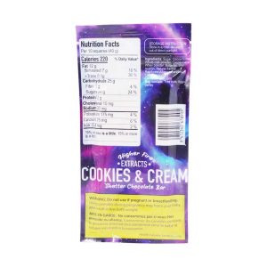 Buy Higher Fire Extracts - Shatter Chocolate Bar - Cookies & Cream 2000mg THC (Indica) at Wccannabis Online Shop