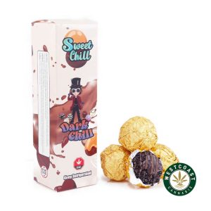 Dark Chill Chocolate Balls 400MG THC 2