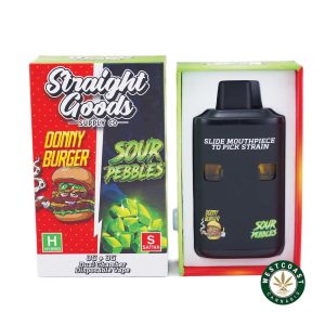 Straight Goods Dual Chamber Vape Donny Burger+ Sour Pebbles (3 Grams + 3 Grams)3