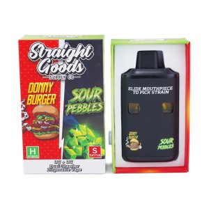 Buy Straight Goods - Dual Chamber Vape - Donny Burger+ Sour Pebbles (3 Grams + 3 Grams) at Wccannabis Online Shop