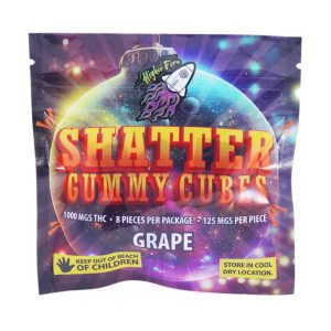 U813A1 GRAPE SHATTERGUMMYEDIBLES HIGHERFIREEDIBLES