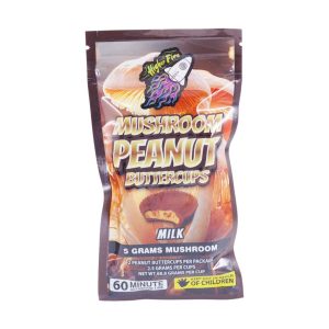 Buy Higher Fire Extracts - Mushroom Peanut butter Chocolate Cups - Milk 5000MG at Wccannabis Online Shop