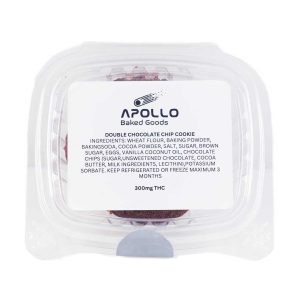 W308A2 DOUBLECHOCOLATECHIP300MG APOLLOBAKEDGOODS