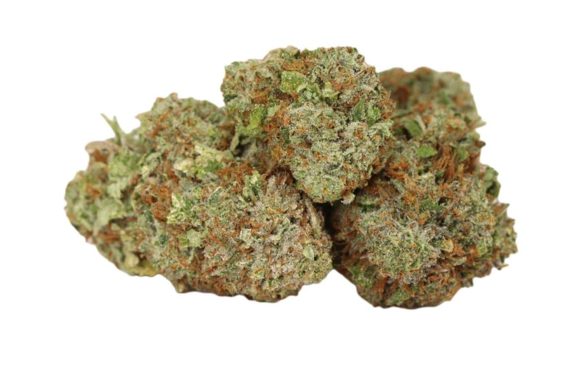 White Death strain is a 70% indica-dominant hybrid with 28% THC on average. This bud has a sweet aroma that will fill the room in no time.