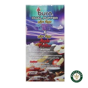 Burn Extracts Dual 2 Gram Puffer – Live Resin Northern Lights x Live Resin Apple Fritter (2 Grams + 2 Gram)
