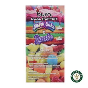 Burn Extracts Dual 3 Gram Puffer – Sherb Cake x Runtz (3 Grams + 3 Gram)1