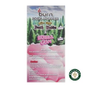 Burn Extracts Dual Puffer – Live Resin Death Bubba x Bubba Gum (2 Grams + 3 Gram)