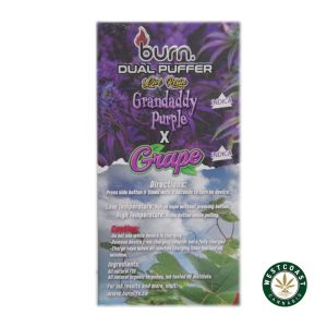 Burn Extracts Dual Puffer – Live Resin Grandaddy Purple x Grape (2 Grams + 2 Gram)1