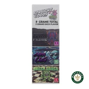 Straight Goods Triple Chamber Vape Optimus Prime + Alien OG + Green Crack (3 Grams + 3 Grams + 3 Gram)1