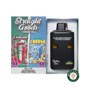straight goods Dual Chamber Vape Italian Ice Blue Cheese