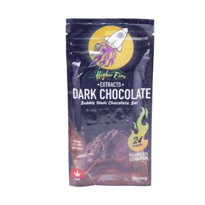 Buy Higher Fire Extracts - Bubble Hash Chocolate Bar - Dark 1000mg THC at Wccannabis Online Shop