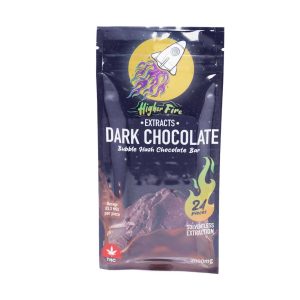 Buy Higher Fire Extracts - Bubble Hash Chocolate Bar - Dark 2000mg THC at Wccannabis Online Shop