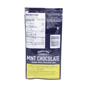 Buy Higher Fire Extracts - Bubble Hash Chocolate Bar - Mint 1000mg THC at Wccannabis Online Shop