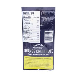 Buy Higher Fire Extracts - Bubble Hash Chocolate Bar - Orange 1000mg THC at Wccannabis Online Shop