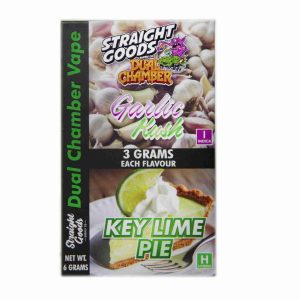 Buy Straight Goods - Dual Chamber Vape - Garlic Kush + Key Lime Pie (3 Grams + 3 Grams) at Wccannabis Online Shop