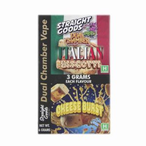 Buy Straight Goods - Dual Chamber Vape - Italian Biscotti + Cheese Burst (3 Grams + 3 Grams) at Wccannabis Online Shop
