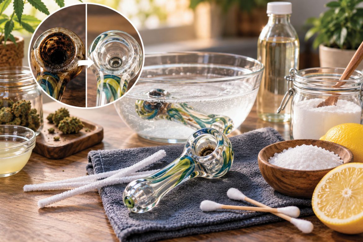 Glass Pipe Cleaning Made Easy 4 Alcohol Free Methods