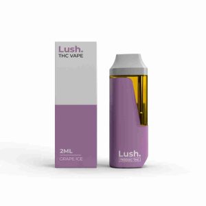 Buy LUSH - 2ML Disposable Vape - Grape Ice (Hybrid) at Wccannabis Online Shop