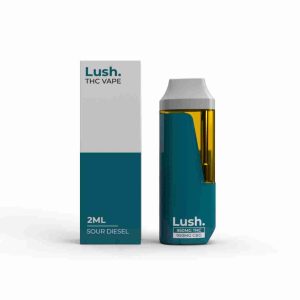 Buy LUSH - 2ML Disposable Vape - Sour Diesel (Sativa) at Wccannabis Online Shop