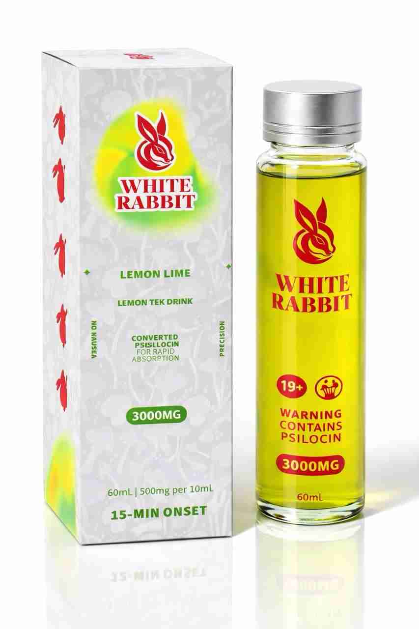 Lemon Lime1 Buy White Rabbit - Lemon Tek Mushroom Drink - Lemon Lime 3000mg Psilocybin