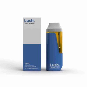 Buy LUSH - 2ML Disposable Vape - Sour Patch X Blue Raspberry (Hybrid) at Wccannabis Online Shop