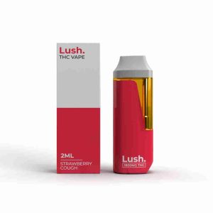 Buy LUSH - 2ML Disposable Vape - Strawberry Cough (Sativa) at Wccannabis Online Shop