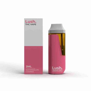 Buy LUSH - 2ML Disposable Vape - Watermelon Cookies (Hybrid) at Wccannabis Online Shop