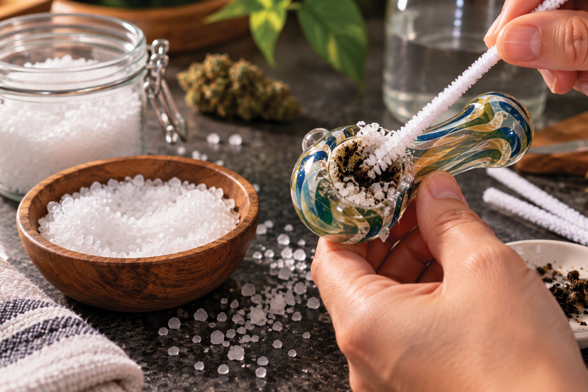 Salt Can Provide Additional Scrubbing Action Salt Can Provide Additional Scrubbing Action