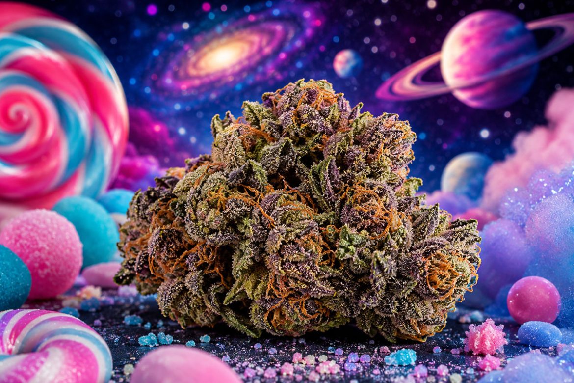Space Candy Strain A Sweet Balanced Hybrid with Out of This World Flavor