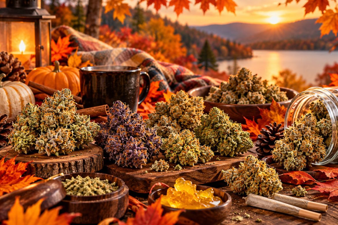 Best Cannabis Strains for Fall Cozy Up This Autumn