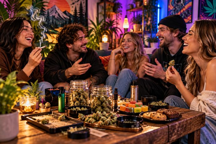 Weed and Socializing Why Some People Become More Talkative