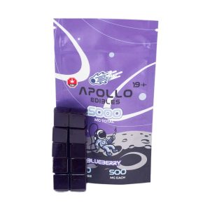 Buy Apollo Edibles - Blueberry Cubes 5000mg THC at Wccannabis Online Shop
